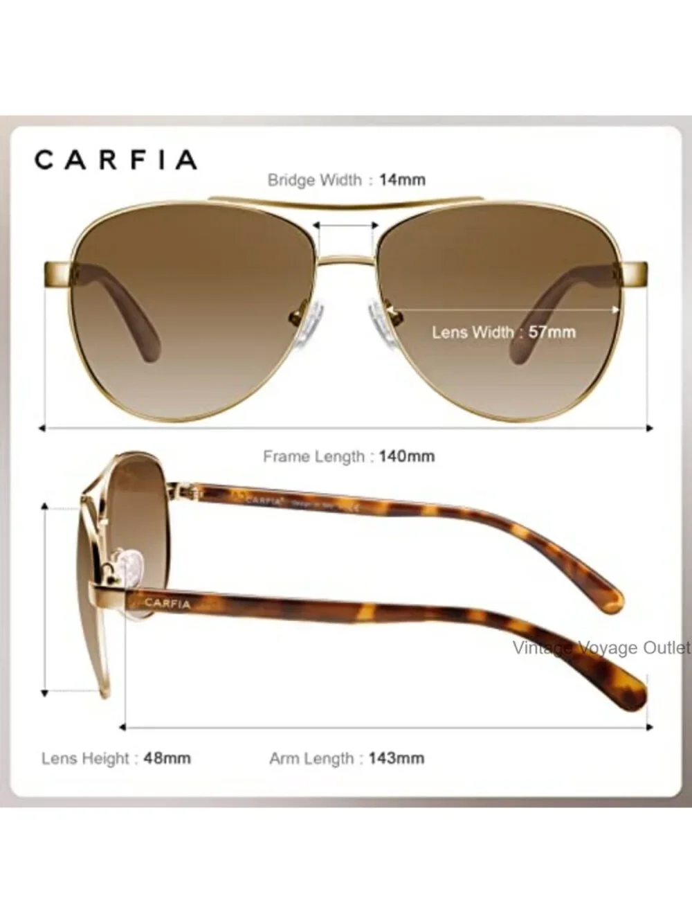 Polarized Pilot Sunglasses for Women UV400 Metal Frame Teardrop Aviator